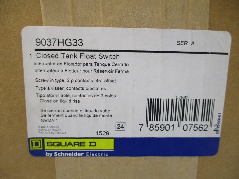 SQUARE D 9037HG33 SER. A NSFS