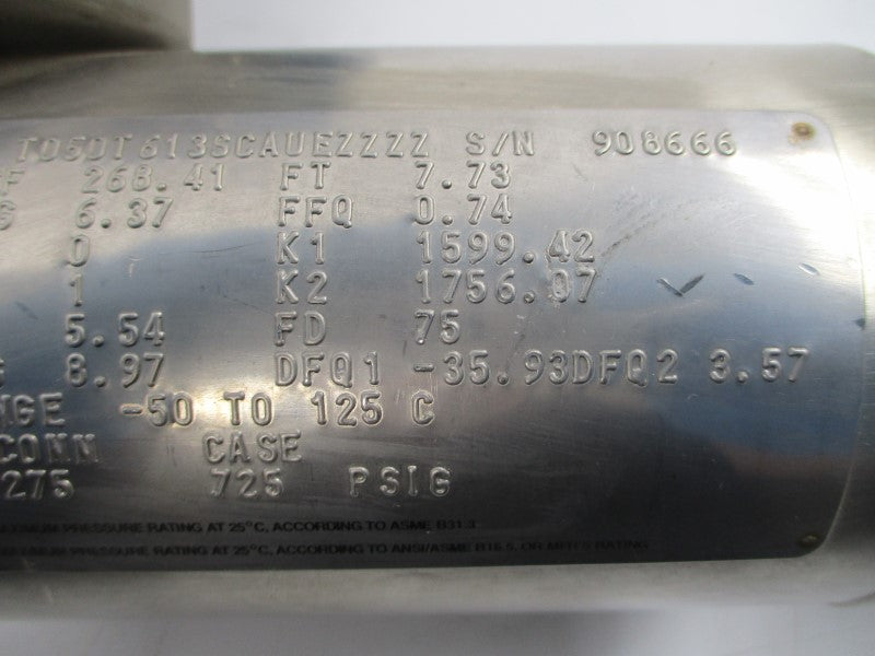 MICRO MOTION T050T6138CAUEZZZZ 17.3V 275PSI NSNP