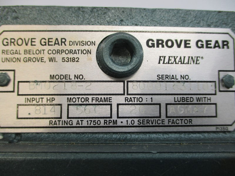 GROVE GEAR BM0218-2 NSNP