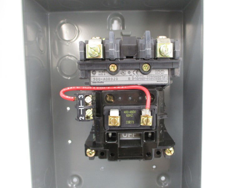 ALLEN BRADLEY 500-AAB920 SER. B 460-480V 18A NSNP