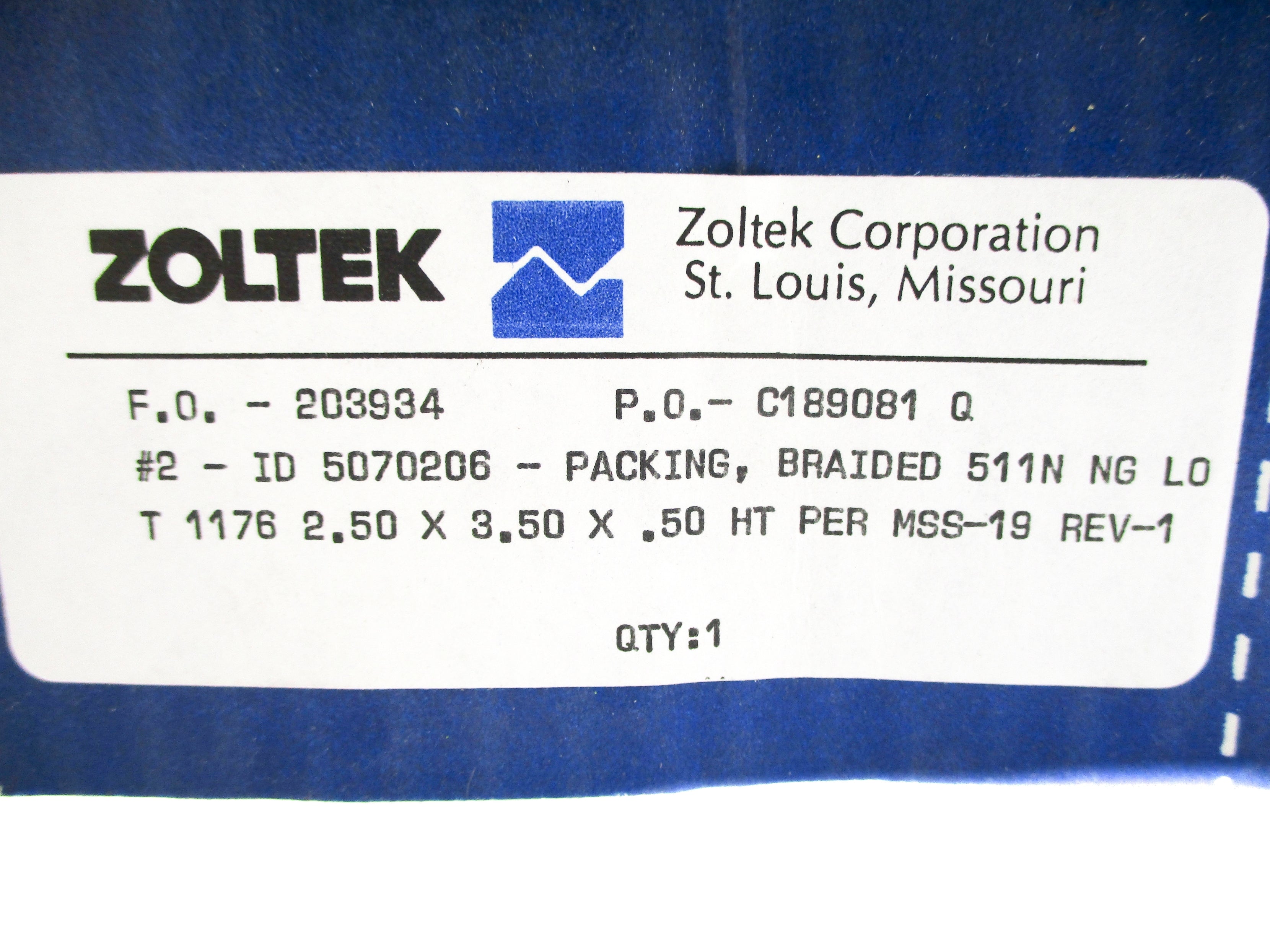 ZOLTEK 5070206 NSMP