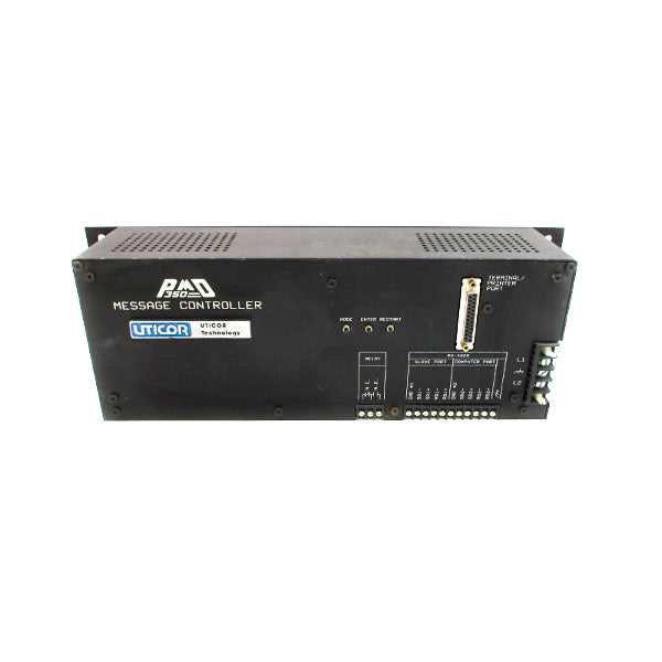 UTICOR TECHNOLOGY 76591-32 115/230V .1/.05A REV. D UNMP