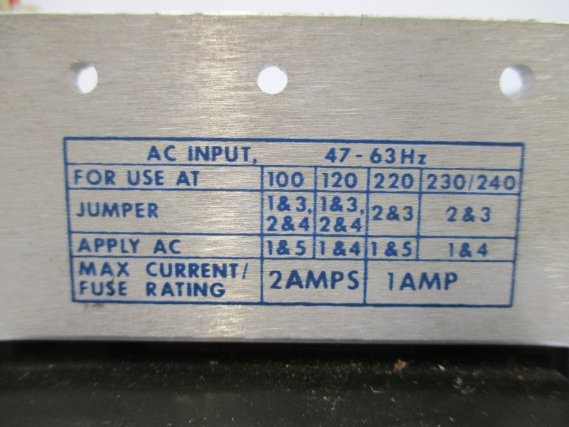 POWER-ONE HD5-12/OVP-A 230/240VAC 1/2A UNMP
