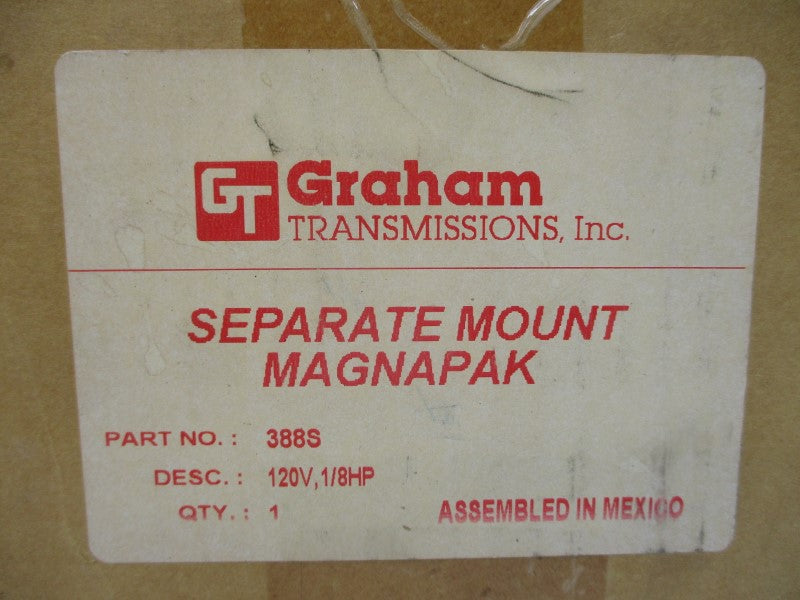 GRAHAM TRANSMISSIONS 388S 120VAC 2.0A NSMP