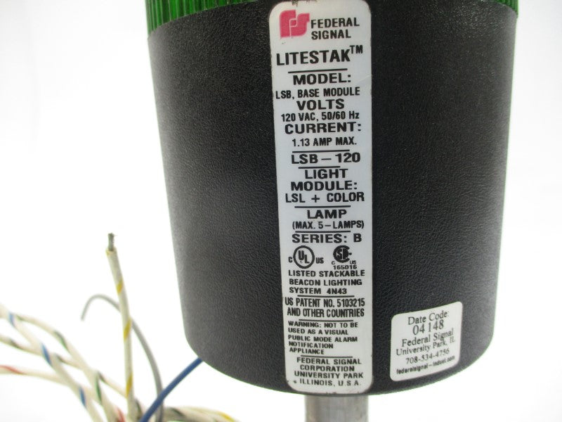 INDUSTRIAL SPARE PART LSB-120-ARWG SER. B 120VAC 1.13A NSNP