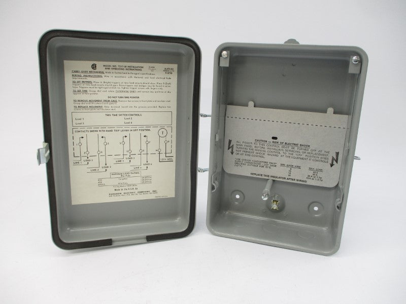 PARAGON ELECTRIC 7217-00 (ENCLOSURE ONLY) 120VAC 40A NSNP