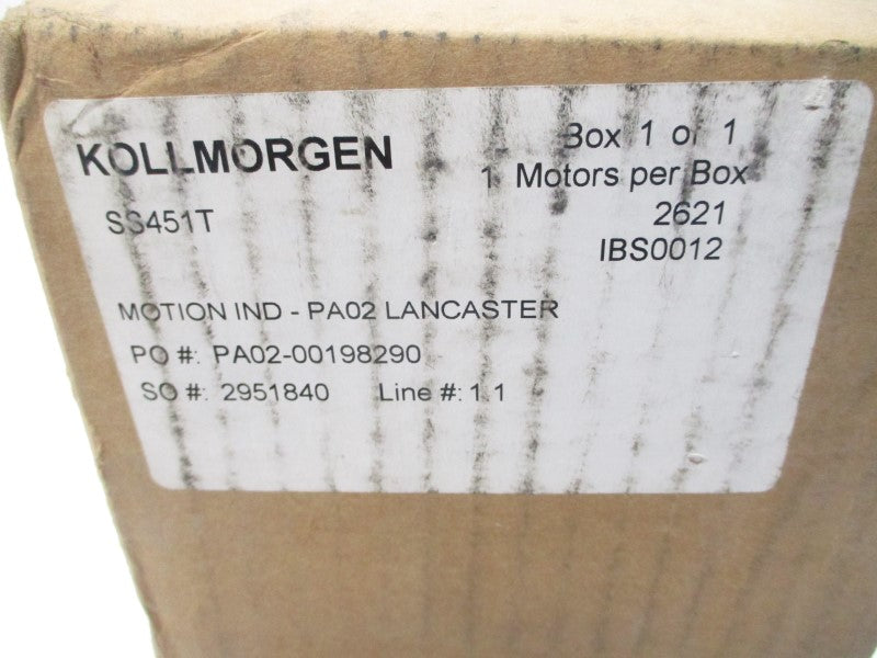 KOLLMORGEN SS451T NSFS