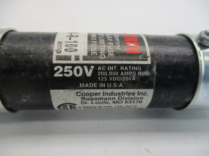 FUSETRON FRN-R-100 250VAC 100A (BLACK) NSNP
