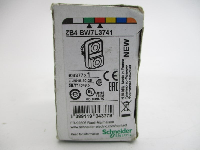 SCHNEIDER ELECTRIC ZB4BW7L3741 NSMP
