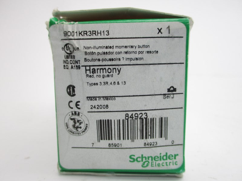 SCHNEIDER ELECTRIC 9001KR3RH13 SER. J NSMP