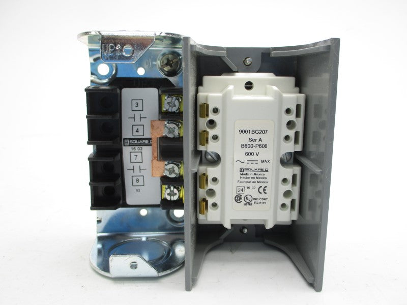SQUARE D 9001BG207 SER. A 600V NSMP