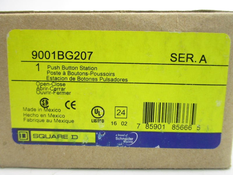 SQUARE D 9001BG207 SER. A 600V NSMP