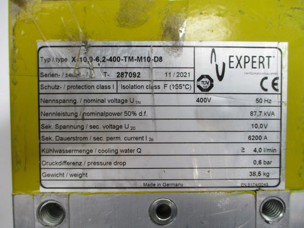 EXPERT TRANSFORMATORENBAU X-10,0-6,2-400-TM-M10-D8 400V 6200A UNMP