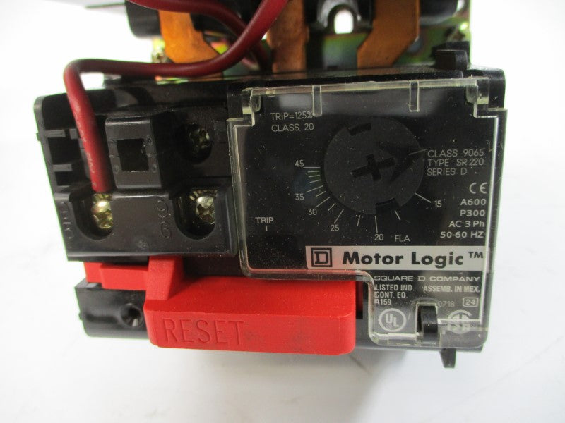 SQUARE D 8536SDO1V02H21S SER. A 110/120V 15-45A NSMP