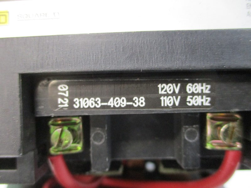SQUARE D 8536SDO1V02H21S SER. A 110/120V 15-45A NSMP