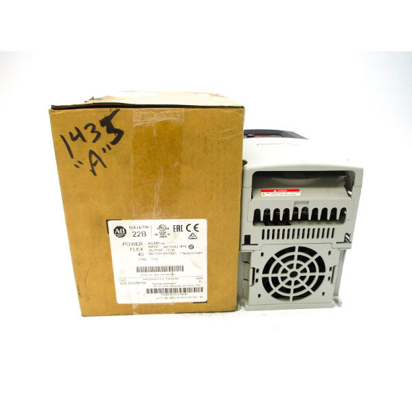 ALLEN BRADLEY 22B-D017N104 SER. A F/W 7.02 380-480VAC 18.4A NSMP