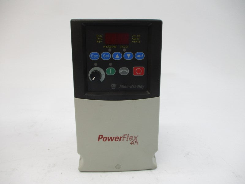 ALLEN BRADLEY 22B-D1P4N104 SER. A F/W 2.04 380-480VAC 1.8A NSMP