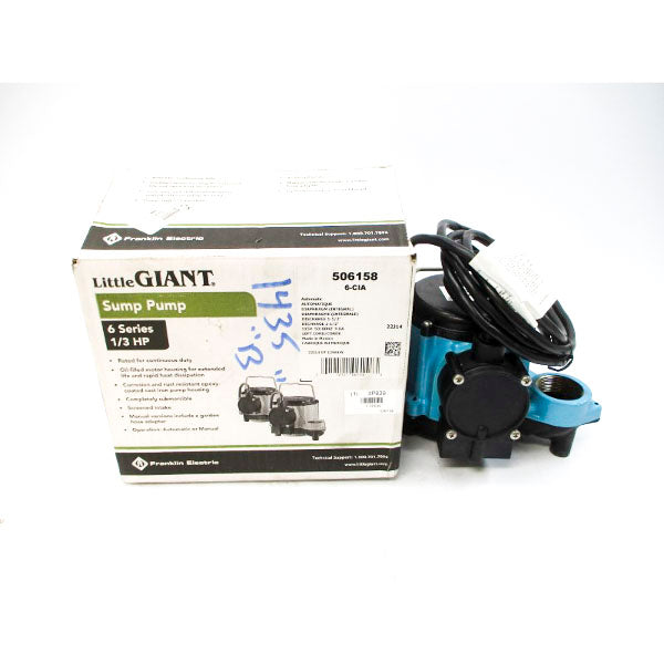 LITTLE GIANT 506158 6-CIA 115V 9.0A NSMP