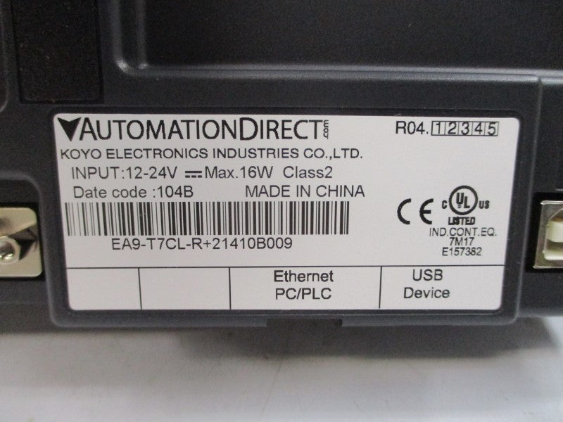 AUTOMATION DIRECT EA9-T7CL-R EA9-T7CL-R+21410B009 12-24V NSMP