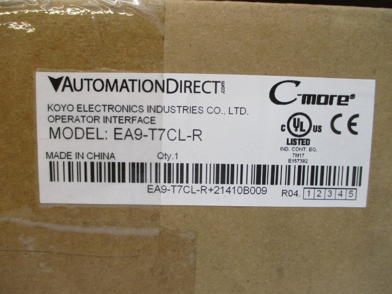 AUTOMATION DIRECT EA9-T7CL-R EA9-T7CL-R+21410B009 12-24V NSMP