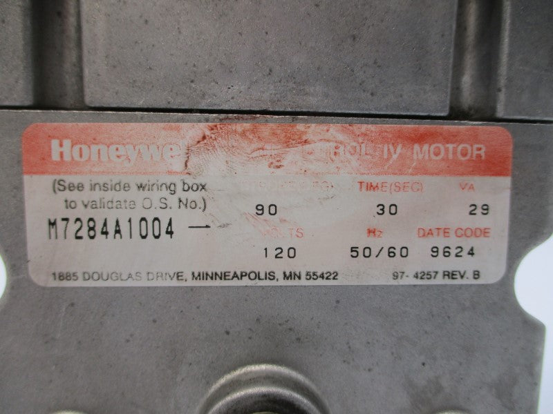 HONEYWELL M7284A1004 120V 30S UNMP