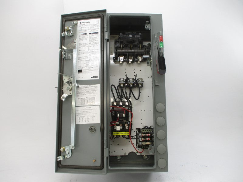 ALLEN BRADLEY 512-BJB-6P-24R SER. 1 110/115-120V REV. 13-52 (BR/WH) NSMP