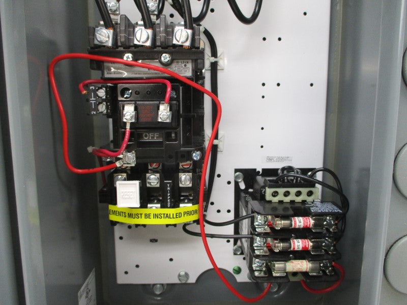 ALLEN BRADLEY 512-BJB-6P-24R SER. 1 110/115-120V REV. 13-52 (BR/WH) NSMP