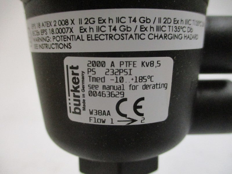 BURKERT 00463629 39-145PSI NSMP