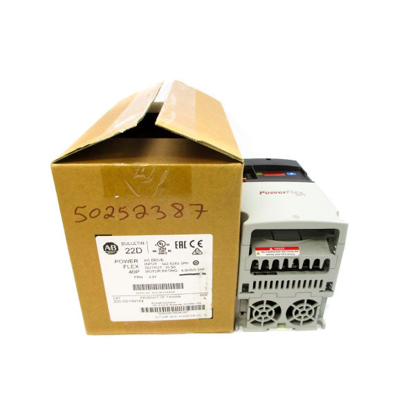 ALLEN BRADLEY 22D-D010N104 SER. A F/W 3.01 380-480VAC 13.0A NSMP