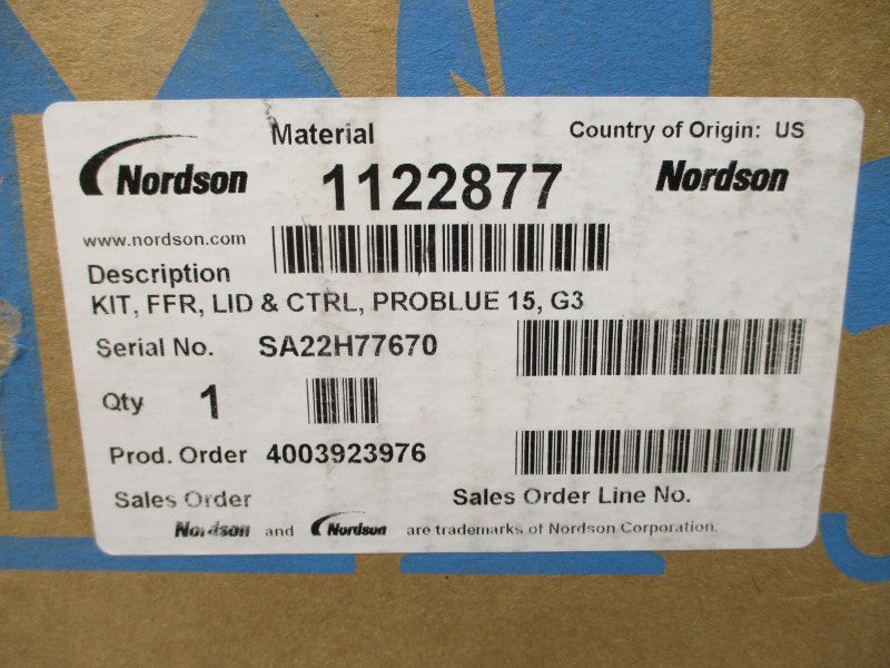 INDUSTRIAL SPARE PART 1122877 NSFS