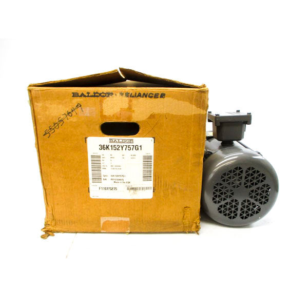 BALDOR 36K152Y757G1 208-230/460V 8.4-6.2/4.1A NSMP