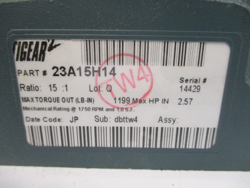DODGE 23A15H14 NSMP