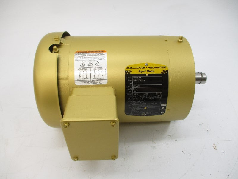 BALDOR VEM3546T 35A003M492G1 230/460V 3/1.5A NSMP