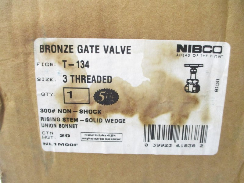 NIBCO T-134 3" NL1M00F NSMP
