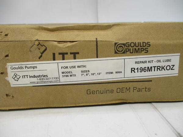 ITT GOULDS PUMPS R196MTRK0Z 3196MTX NSMP