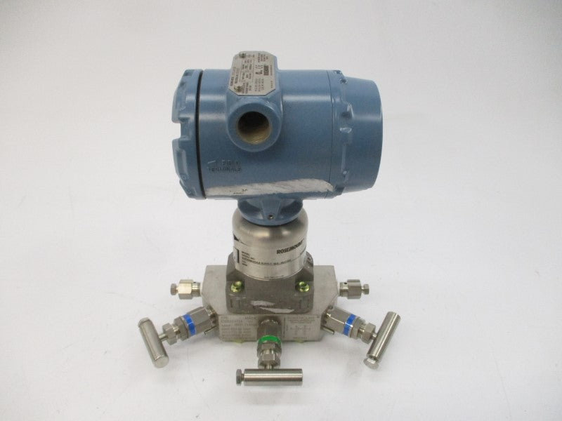 ROSEMOUNT 3051S2CD3A2A11A1AE5M5 10.5-42.4VDC 3626PSI NSNP