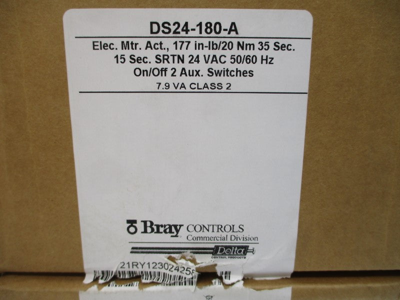 BRAY CONTROLS DS24.180-A 240V 5.0A 15-30S NSMP