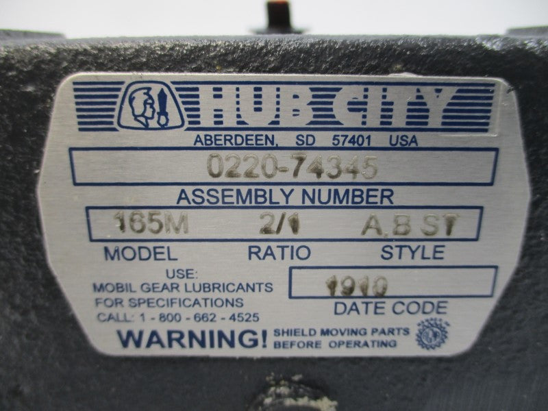 HUB CITY 0220-74345 165M NSMP