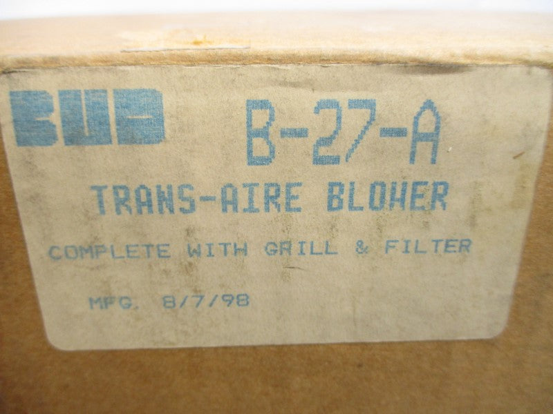 BUD B-27-A NSMP
