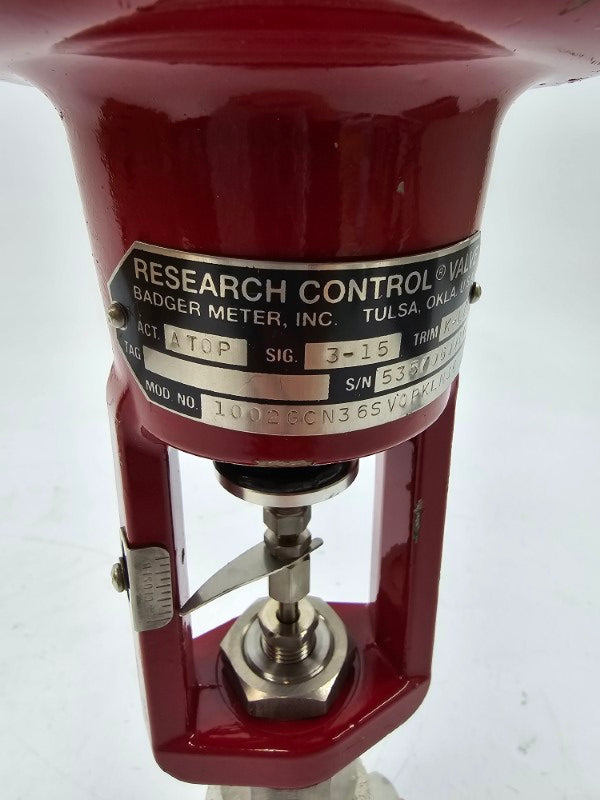 RESEARCH CONTROL 1002GCN36SV0PKLN36 W/ 73N-B NSNP