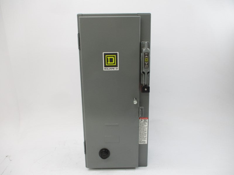 SQUARE D 8538SCG14V81F4H100T11X11 SER. D 120VAC 30A NSMP