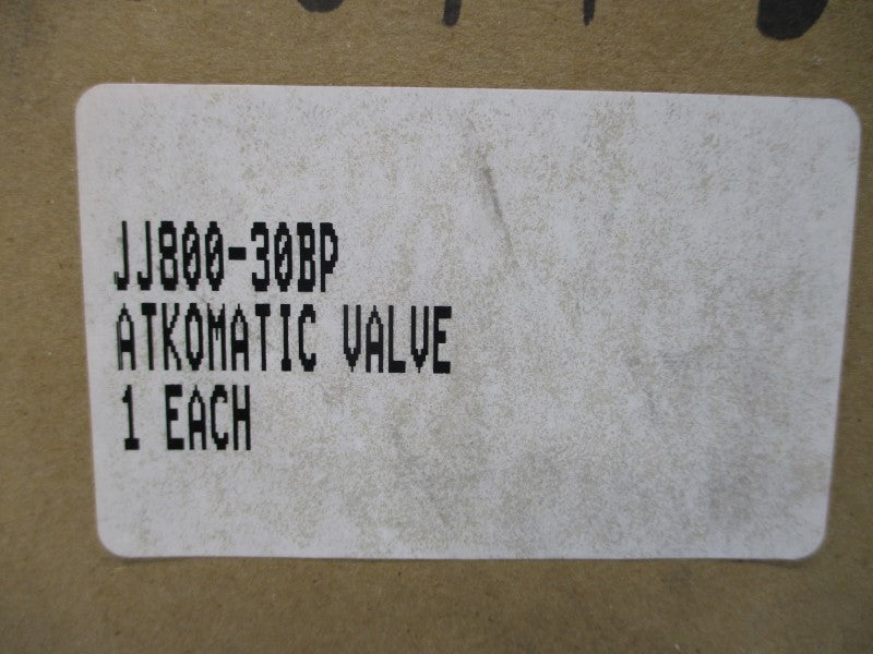 CIRCLE SEAL CONTROLS JJ800-30BP 115V 49A 1-1/2" NSMP