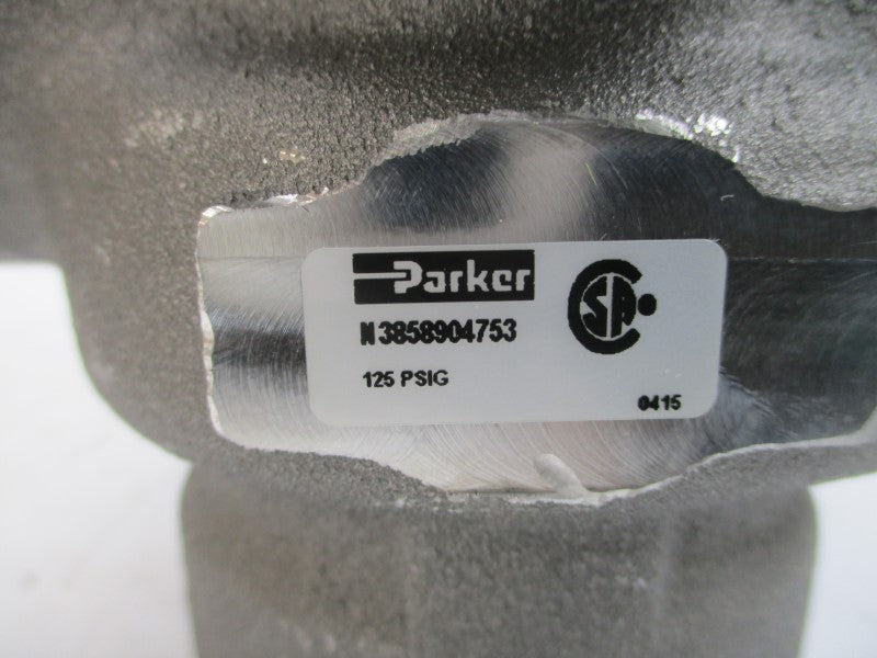PARKER N3858904753 120VAC 125PSI 1-1/4" NSMP