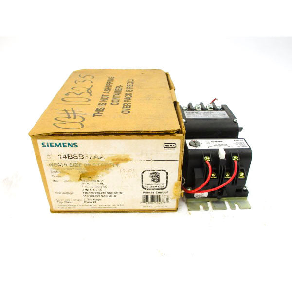 SIEMENS 14BSB32AA SER. C 110-120V .75-3A NSMP