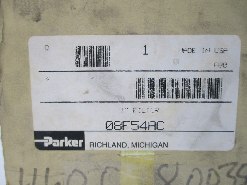 PARKER 08F54AC 250PSI 1" NSMP