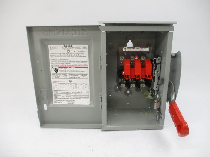 SIEMENS HNF361R 600VAC 30A NSMP
