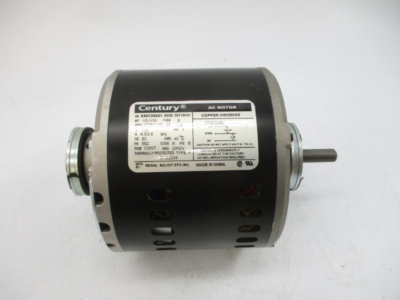 CENTURY SVB2034 115VAC 6.5/3.6A NSMP