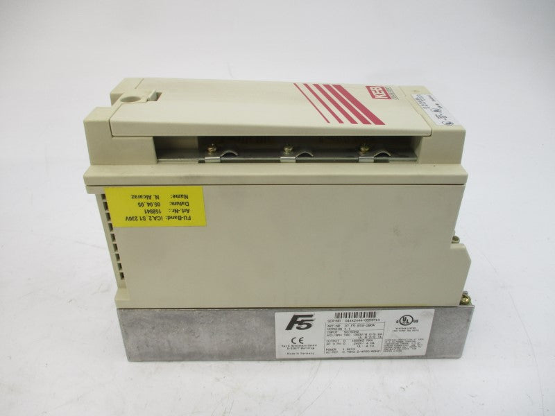 KEB 07.F5.B1B-2B0A 180-260VAC 8.0/5.6A NSMP