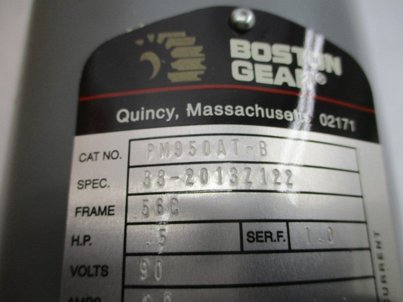 BOSTON GEAR PM950AT-B 33-2013Z122 90V 4.8A NSMP