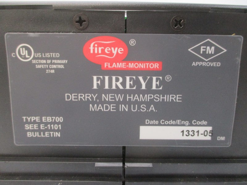FIREYE E110 EB700 1331-05 120V NSMP